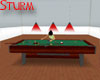 Pool Table with Poses