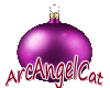 Xmas ball #4 purple/pink