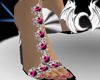 [X] Pink Gem Silver wedg