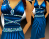Blue Diamonds Dress
