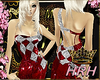 HRH Red & Silver Checker Sequins
