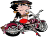 Betty Boop sticker
