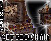 ^P^ BED EGYPT SET ANCIEN
