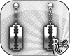 R| Razorblade Earrings