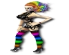 Silver Rainbow Boots