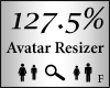 Avatar Scaler 127.5%