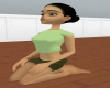 Kneeling pose