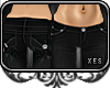 xes� Capris } Black