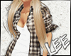 . Obey Plaid Blouse :)