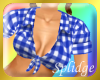 Product Image for Blue Gingham Daisy Top