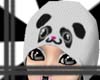 -BW- Panda Cap+hair F