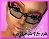 {L4}black/blue glasses