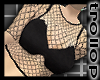 !T! BBW Black Net Top