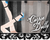 [c] Blue glitter Heels