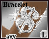 aYY-Dollar Bling Braclet