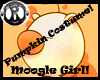 Moogle Pumpkin Pendant