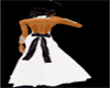 White Gown/Bow Seamlss