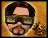 Steampunk Brass Goggles