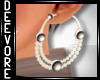 D~ M Pearl Earrings