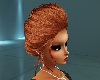 Ginger Red Updo by Coh