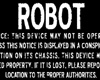 Robot Stamp
