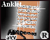 aYY-Bling Anklet SLV2 R