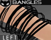 Bangles - Black L By Sinderella