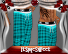 Plaid Pjs Pants - Turq