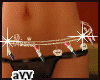 aYY- Lipstick Gold Belt