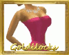 Pink Strapless Gown