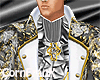 KING Wedding Suit Silver