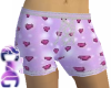 *CTG* Lav & Heart Shorts