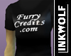 Furry Credits Tee (M)