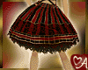 Red Layerable short skirt