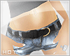 *HC* Denim BLACK/belt