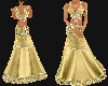 Dee gown gold