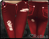`r Punk Jeans | Red