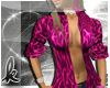 ~LF' Pink Leopard Shirt