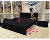 Panther fur pose bed