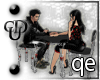 QE Valentine table/pose