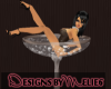 Dancer Champagne Glass-C