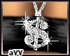 aYY-Dollar Bling Necklac