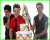 Green Day Cake Sticker