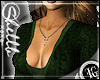 (FG) Grn Tie Sweater Top