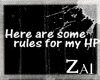 Rules! Rules! Rules!