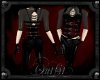 Dark Red Corset Pvc Out.