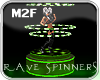 [M2F] Rave Spinners Grn