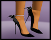 Black Heels with Bows