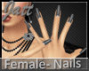 DM| Nails B&W