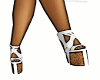 # ThemWhite Summer Heels